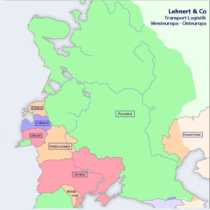 Logistik in den russisch sprachigen Raum